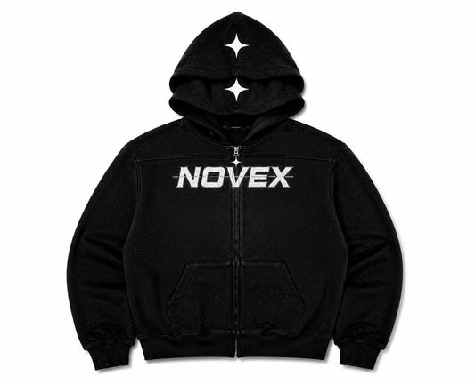 NOVEX Black Sun Fade Hoodie