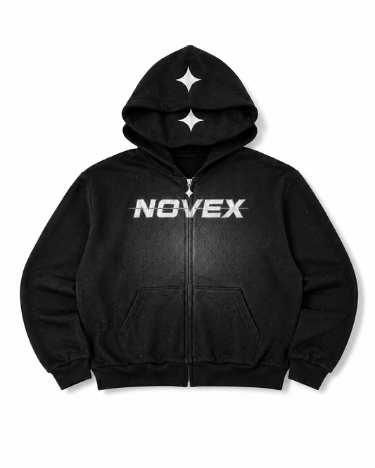 NOVEX Black Sun Fade Hoodie